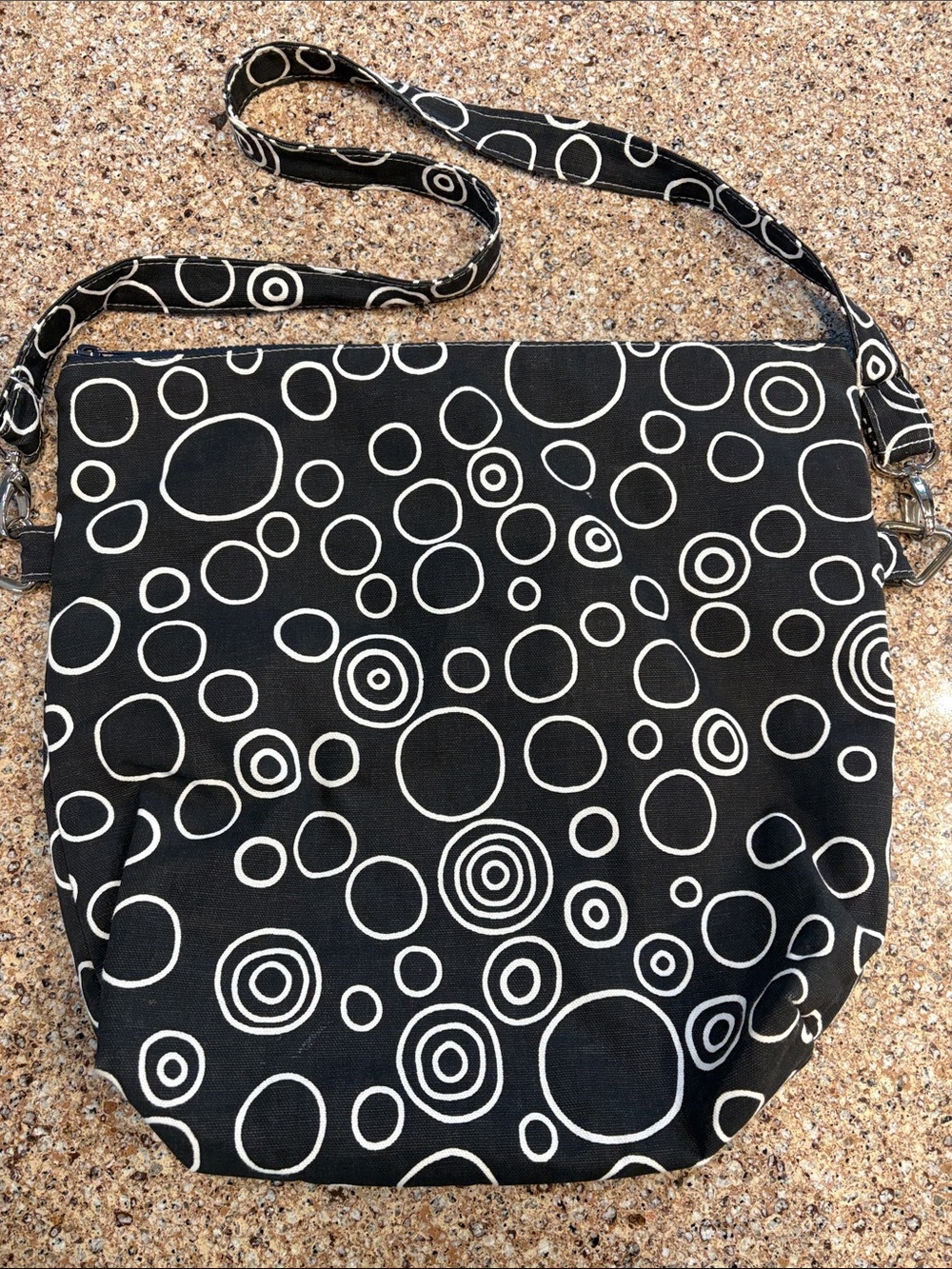 YarnPop Knitting Crochet Project Bag Yarn Organizer Crossbody Tote